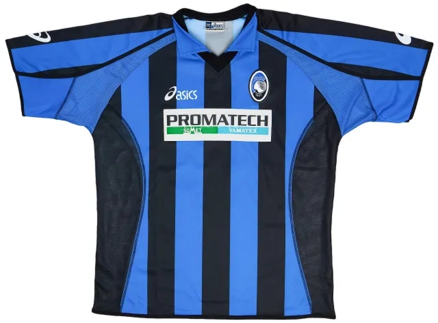 Asics 2004-05 Atalanta Basic Home Shirt - 8/10 - (XXL)