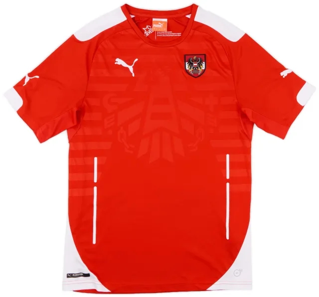 Puma 2014-16 Austria Home Shirt - 8/10 - (S)