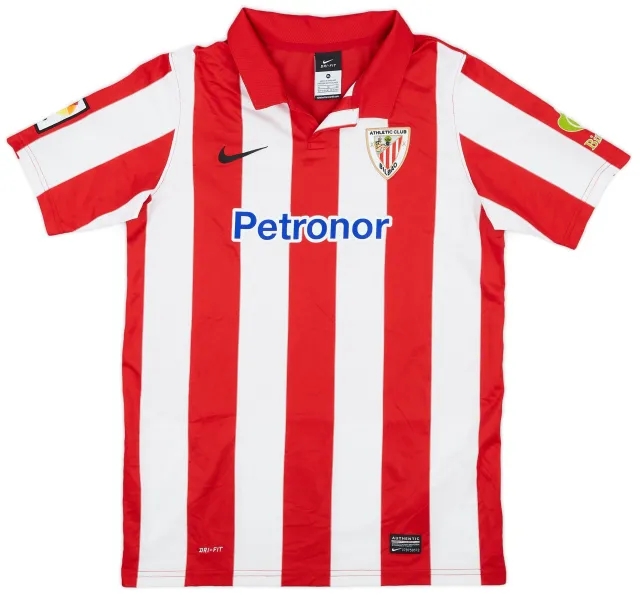Nike 2013-14 Athletic Bilbao Home Shirt - 8/10 - (XL.Boys)