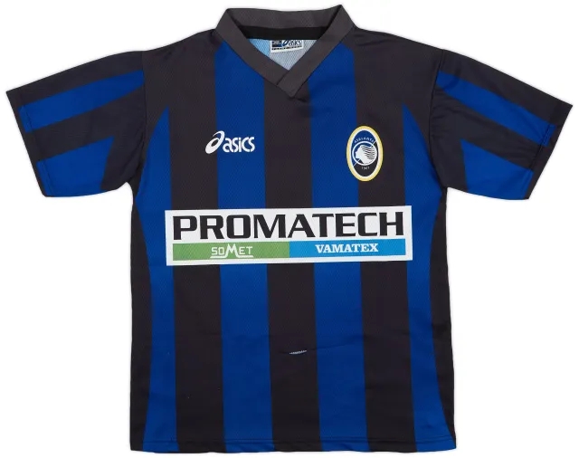 Asics 2002-03 Atalanta Basic Home Shirt - 6/10 - (XL.Boys)