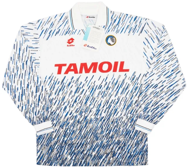 Lotto 1991-93 Atalanta Away L/S Shirt (M)