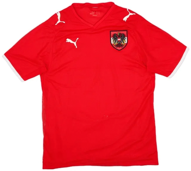 Puma 2008-09 Austria Home Shirt - 6/10 - (M)