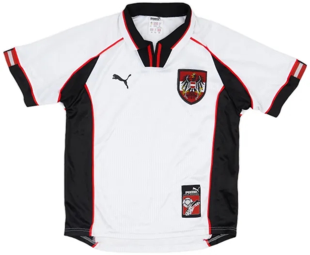 Puma 1998 Austria Home Shirt - 9/10 - (XS)