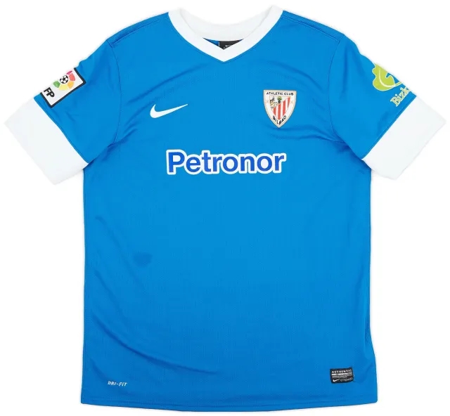 Nike 2013-14 Athletic Bilbao Away Shirt - 8/10 - (XL.Boys)