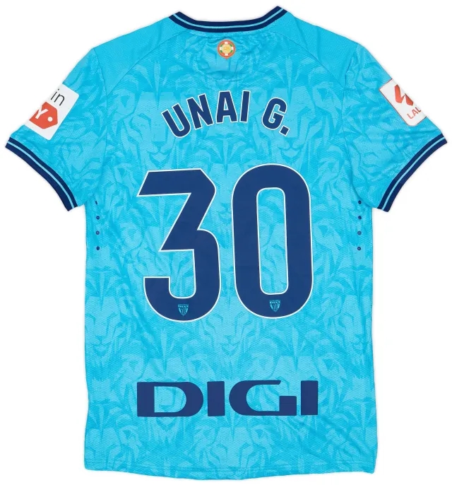 Castore 2023-24 Athletic Bilbao Match Issue Away Shirt Unai G. #30