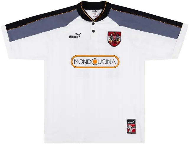 Puma 1997-98 Austria Match Issue Home Shirt #14