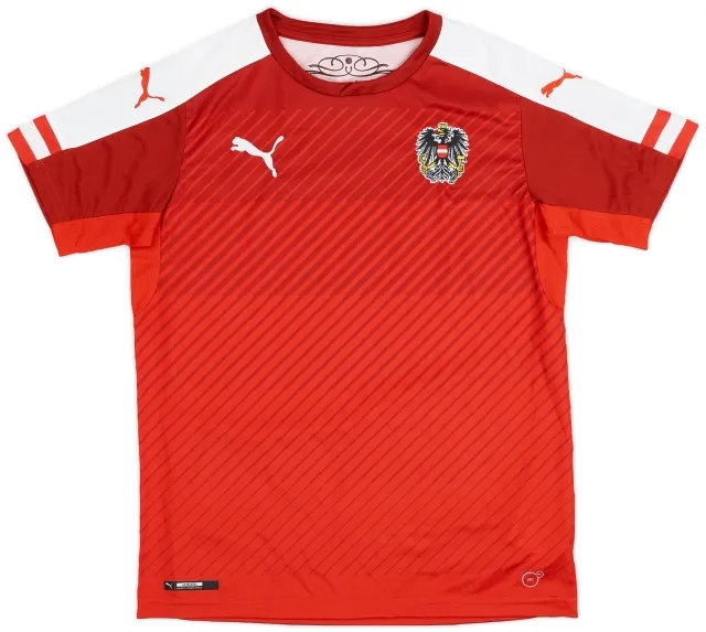 Puma 2016-17 Austria Home Shirt - 8/10 - (XL.Boys)