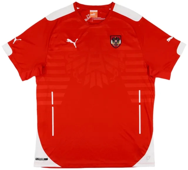 Puma 2014-16 Austria Home Shirt - 8/10 - (XL)