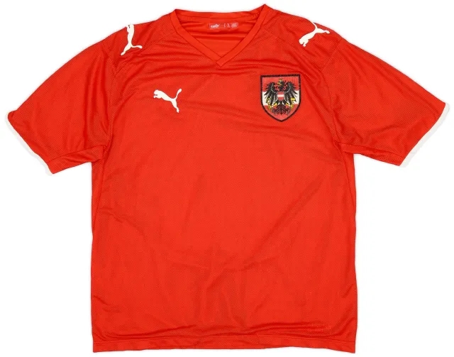 Puma 2008-09 Austria Home Shirt - 8/10 - (YXXL)