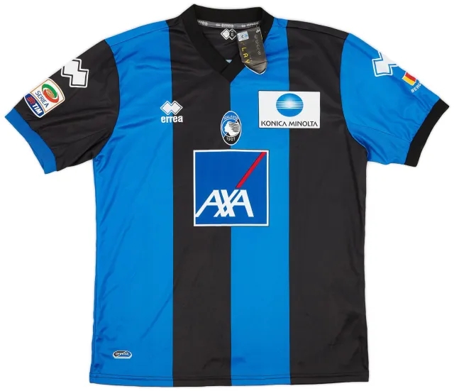 Errea 2011-12 Atalanta Home Shirt - 9/10 - (XL)