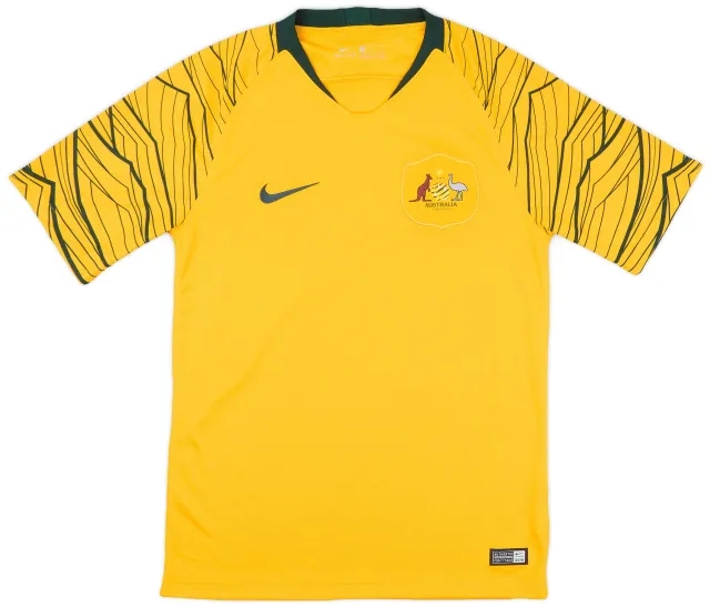 Nike 2018-20 Australia Home Shirt - 6/10 - (S)