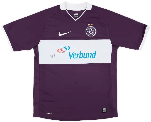 Nike 2008-09 Austria Vienna Signed Home Shirt - 7/10 - (S)