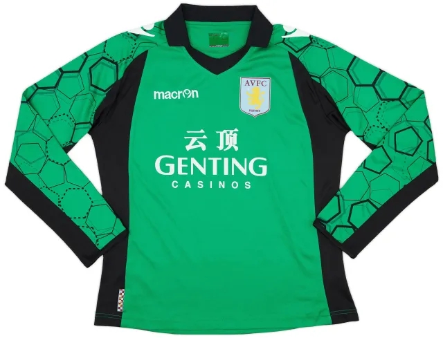 Macron 2012-13 Aston Villa GK Shirt - 8/10 - (S)