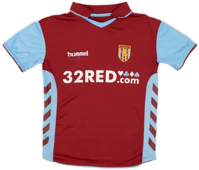 Hummel 2006-07 Aston Villa Home Shirt - 7/10 - (M.Boys)