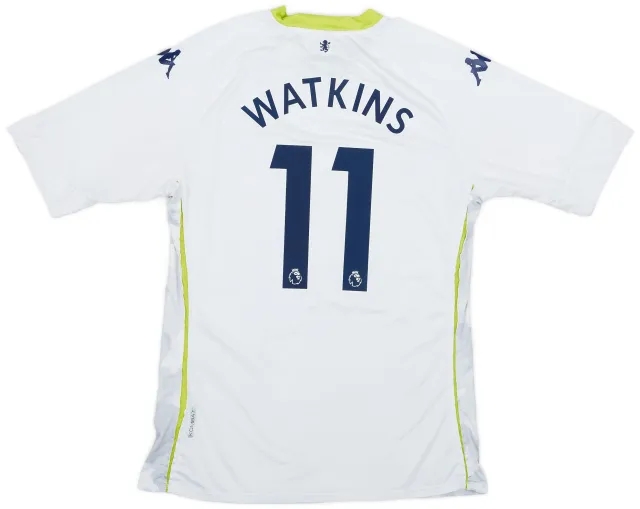 Kappa 2020-21 Aston Villa Third Shirt Watkins #11 - 6/10 - (XXL)