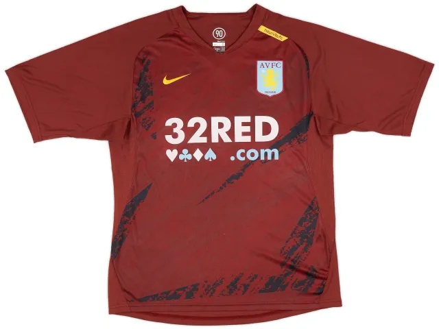 2007-08 Aston Villa Authentic Nike Training Shirt - 6/10 - (S)
