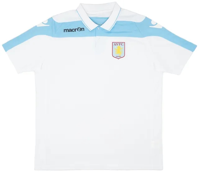 2012-13 Aston Villa Macron Polo Shirt - 9/10 - (XXL)
