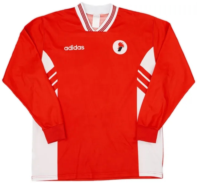 adidas 1995-96 Bari Away L/S Shirt - 9/10 - (XL)