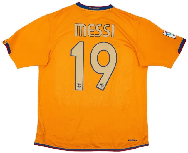 Nike 2006-08 Barcelona Away Shirt Messi #19 - 8/10 - (L)