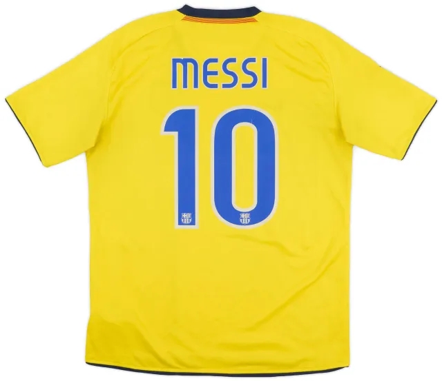 Nike 2008-10 Barcelona Away Shirt Messi #10 - 6/10 - (M)