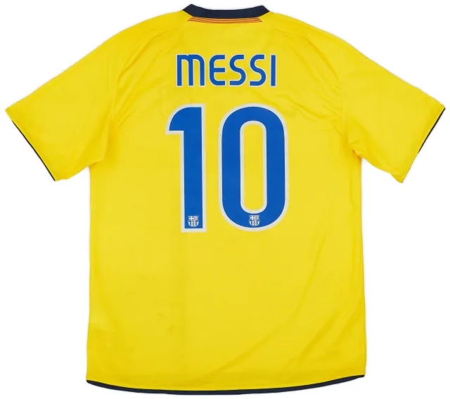 Nike 2008-10 Barcelona Away Shirt Messi #10 - 6/10 - (M)