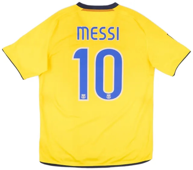 Nike 2008-10 Barcelona Away Shirt Messi #10 - 6/10 - (M)