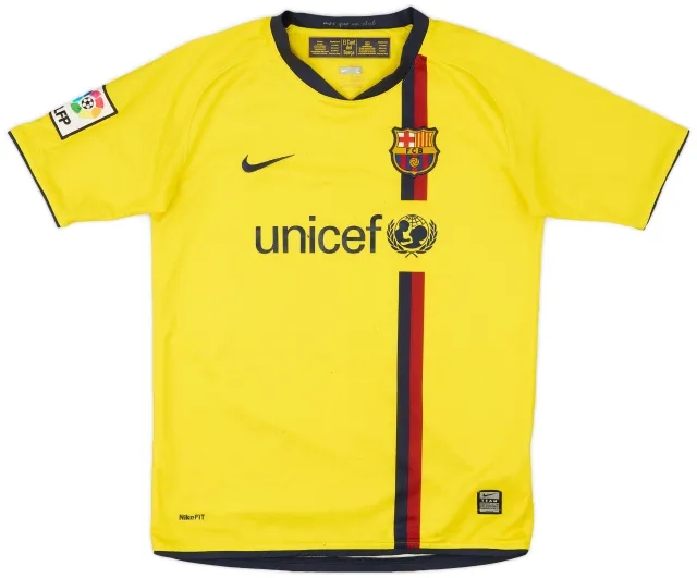 Nike 2008-10 Barcelona Away Shirt - 6/10 - (L.Boys)