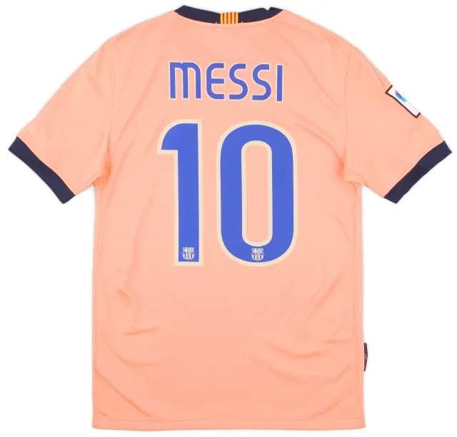 Nike 2009-10 Barcelona Away Shirt Messi #10 - 9/10 - (S)
