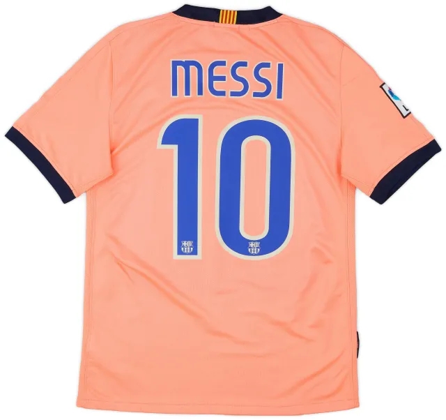 Nike 2009-10 Barcelona Away Shirt Messi #10 - 7/10 - (S)