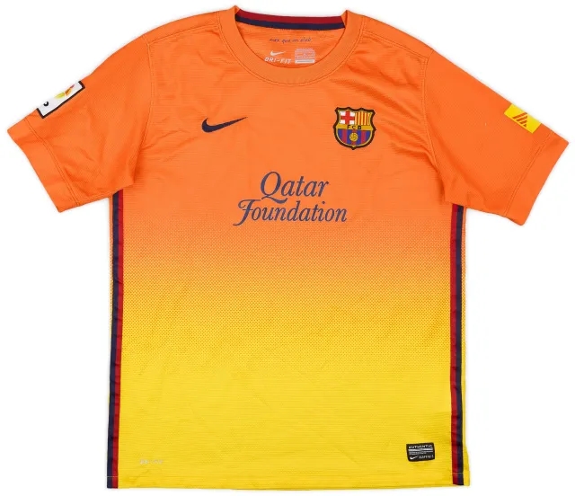 Nike 2012-13 Barcelona Away Shirt - 6/10 - (XL.Boys)