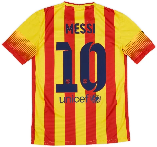 Nike 2013-15 Barcelona Away Shirt Messi #10 - 7/10 - (M)