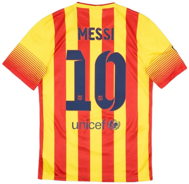 Nike 2013-15 Barcelona Away Shirt Messi #10 (S)