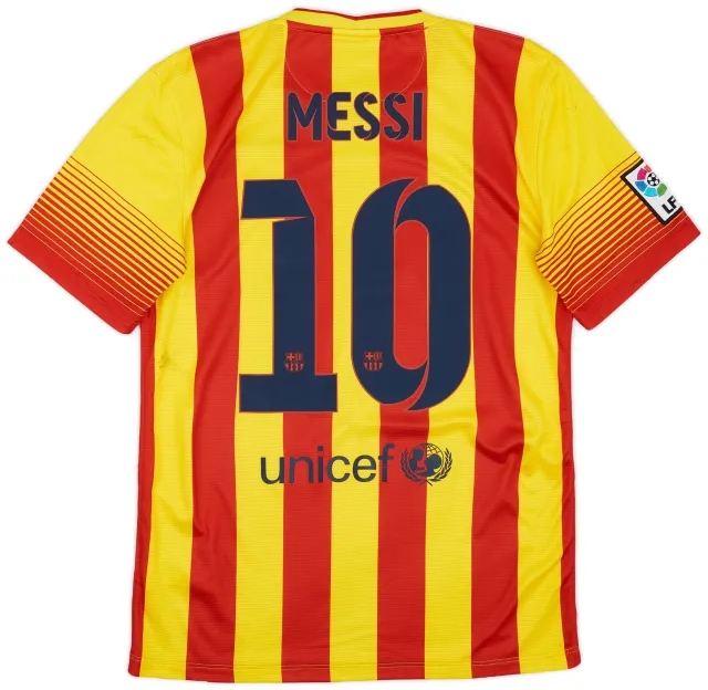 Nike 2013-15 Barcelona Away Shirt Messi #10 - 7/10 - (S)