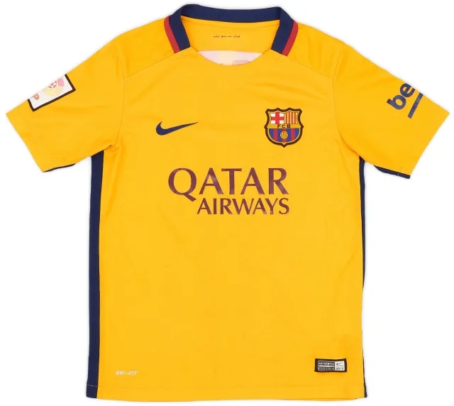 Nike 2015-16 Barcelona Away Shirt - 6/10 - (M.Boys)