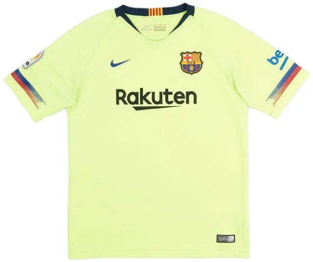 Nike 2018-19 Barcelona Away Shirt - 6/10 - (XL.Boys)