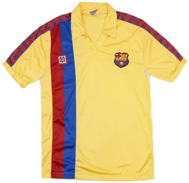 Meyba 1982-85 Barcelona Away Shirt - 8/10 - (S)