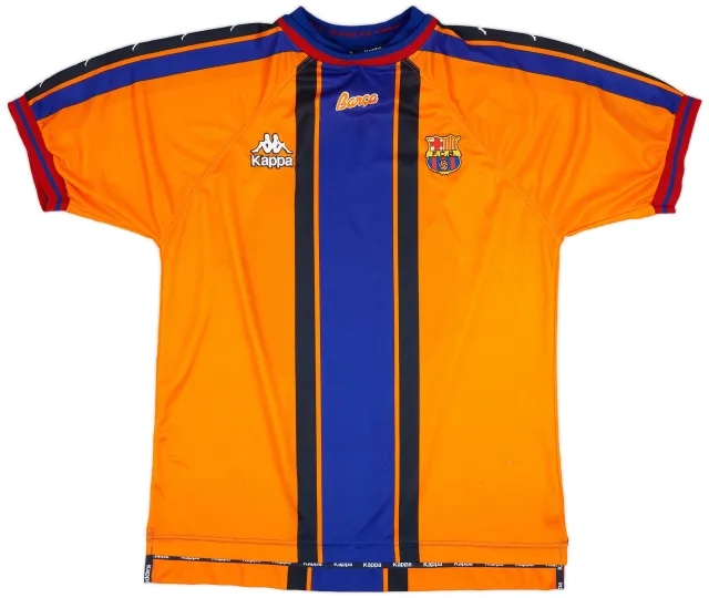 Kappa 1997-98 Barcelona Away Shirt - 8/10 - (XL)