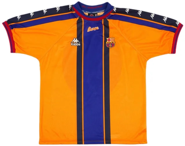 Kappa 1997-98 Barcelona Away Shirt - 9/10 - (L)