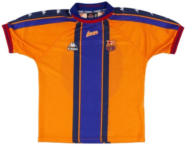 Kappa 1997-98 Barcelona Away Shirt - 8/10 - (S)