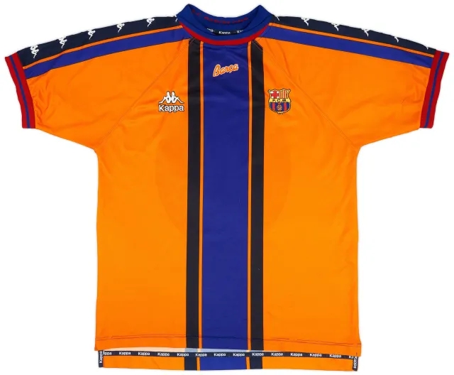 Kappa 1997-98 Barcelona Away Shirt - 7/10 - (XL)