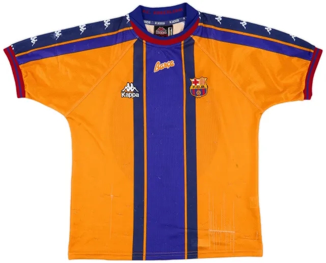 Kappa 1997-98 Barcelona Away Shirt - 5/10 - (S)