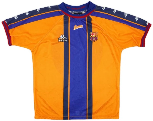 Kappa 1997-98 Barcelona Away Shirt - 8/10 - (S)