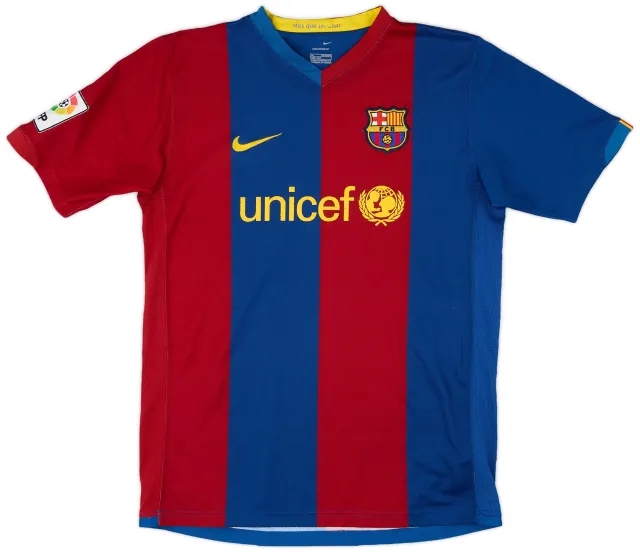 Nike 2006-07 Barcelona Home Shirt - 6/10 - (XL.Boys)