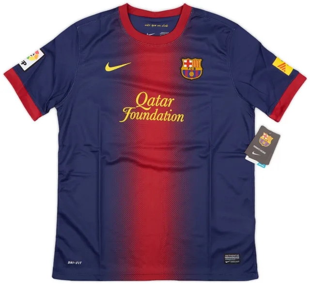 Nike 2012-13 Barcelona Home Shirt (XL.Boys)