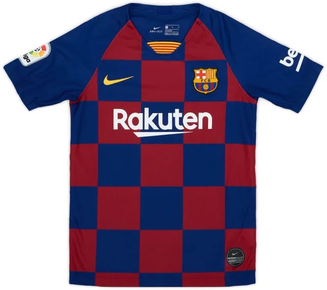 Nike 2019-20 Barcelona Home Shirt - 8/10 - (M.Boys)
