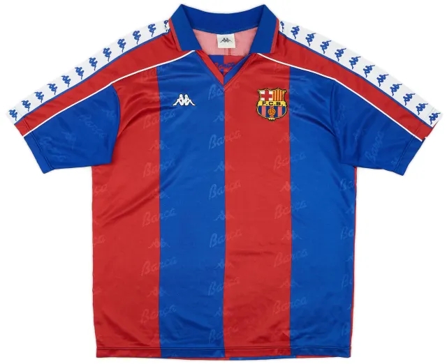 Kappa 1992-95 Barcelona Home Shirt - 8/10 - (L)