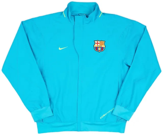 2007-08 Barcelona Nike Track Jacket - 7/10 - (M)