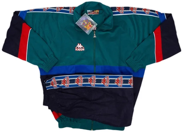 1995-97 Barcelona Kappa Tracksuit (XXL)