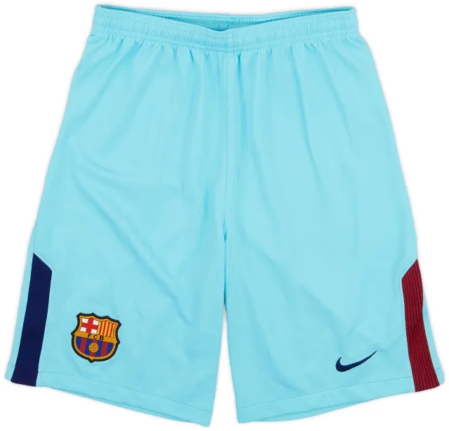 Nike 2017-18 Barcelona Away Shorts - 9/10 - (XL.Boys)