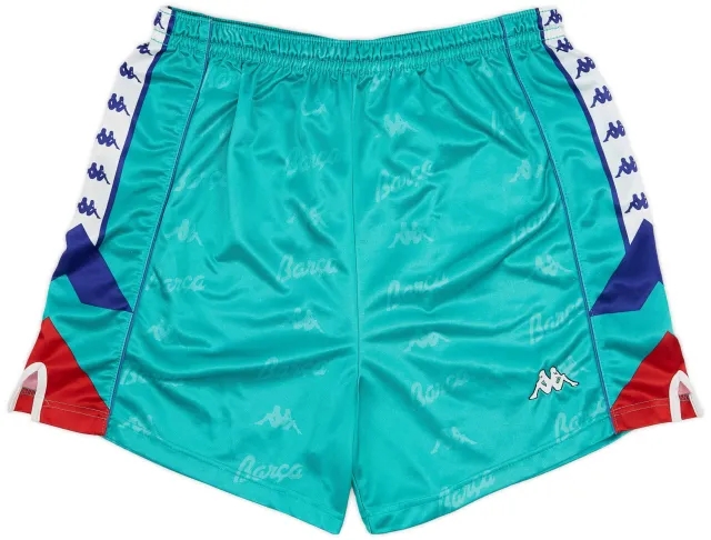 Kappa 1995-97 Barcelona Away Shorts - 8/10 - (XL)